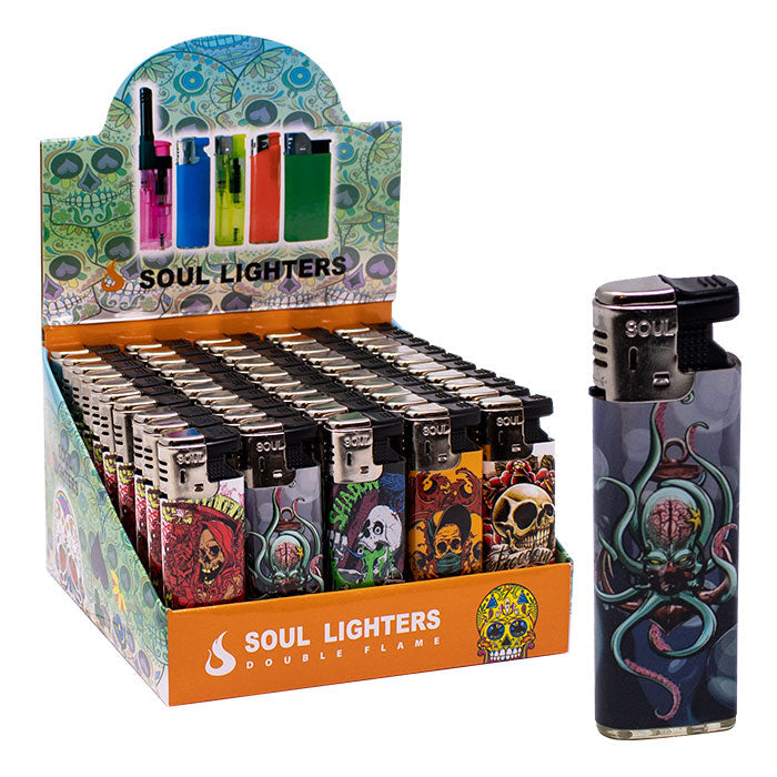 Double Flame Torch Lighter