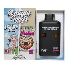 Straight Goods Dual Chamber Vape - (3 Grams + 3 Grams) 8 Varients
