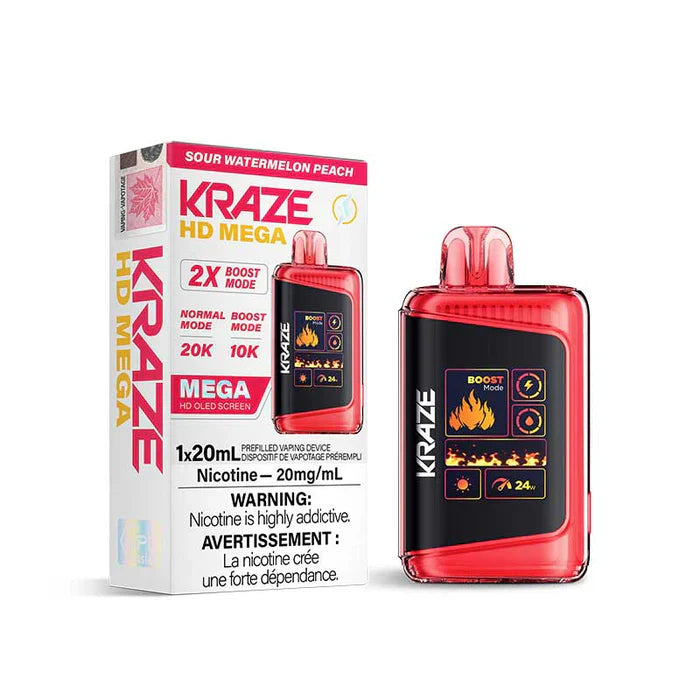 Kraze HD Mega 20k Puffs