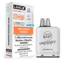 Level X Epic 25 000 Puffs Flavour Beast Pods White box (20mg Nicotine)