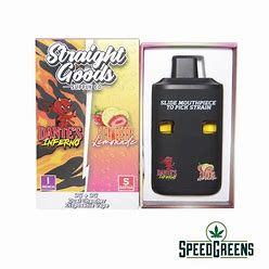 Straight Goods Dual Chamber Vape - (3 Grams + 3 Grams) 8 Varients