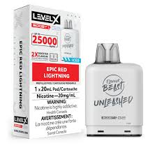 Level X Epic 25 000 Puffs Flavour Beast Pods White box (20mg Nicotine)