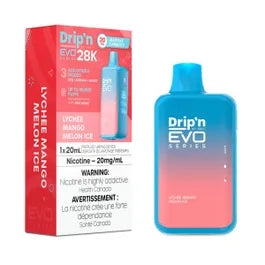 Drip'n by Envi: EVO 28K Disposable Rechargeable Vape 20ml