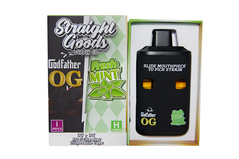 Straight Goods Dual Chamber Vape - (3 Grams + 3 Grams) 8 Varients