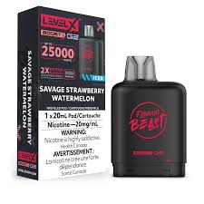 Level X 25 000 Puffs Flavour Beast Pods (20mg Nicotine)