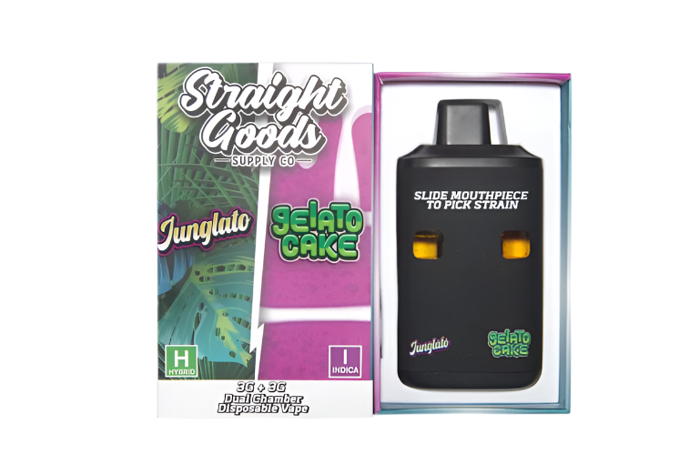 Straight Goods Dual Chamber Vape - (3 Grams + 3 Grams) 8 Varients