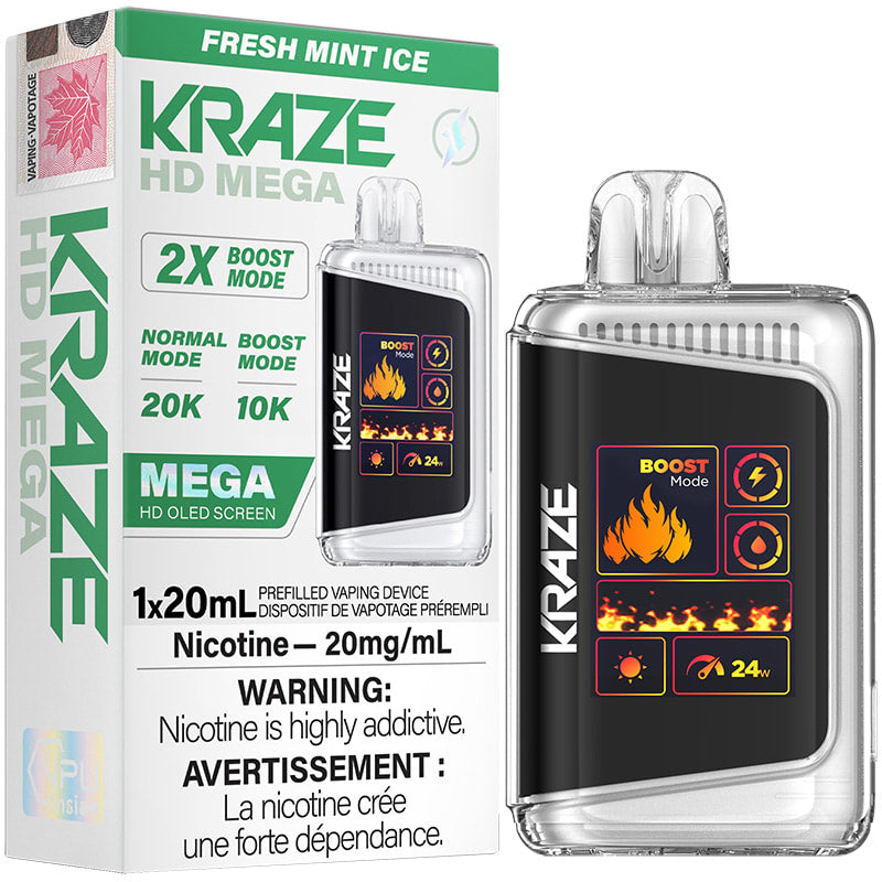 Kraze HD Mega 20k Puffs