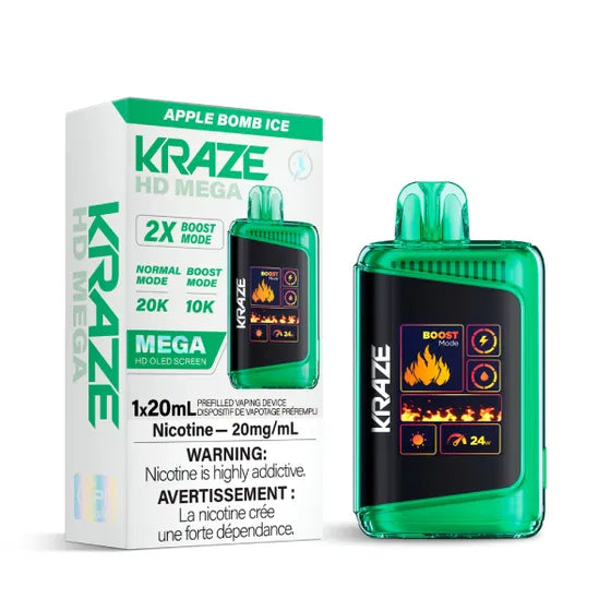 Kraze HD Mega 20k Puffs