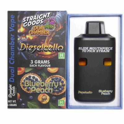 Straight Goods Dual Chamber Vape - (3 Grams + 3 Grams) 8 Varients