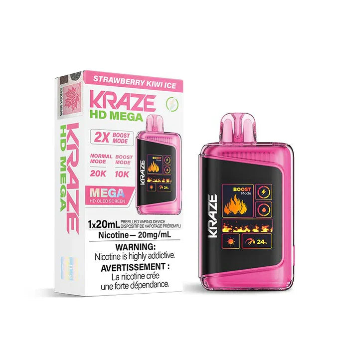 Kraze HD Mega 20k Puffs