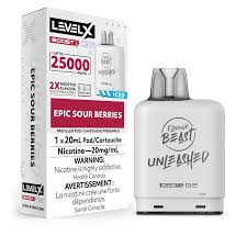 Level X Epic 25 000 Puffs Flavour Beast Pods White box (20mg Nicotine)