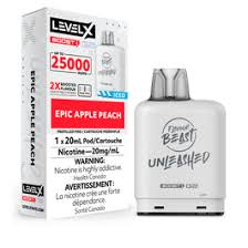 Level X Epic 25 000 Puffs Flavour Beast Pods White box (20mg Nicotine)