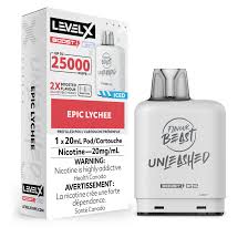 Level X Epic 25 000 Puffs Flavour Beast Pods White box (20mg Nicotine)