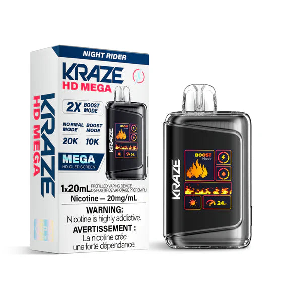 Kraze HD Mega 20k Puffs
