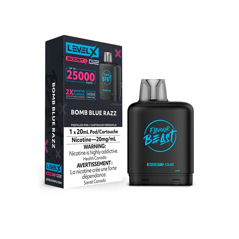 Level X 25 000 Puffs Flavour Beast Pods (20mg Nicotine)
