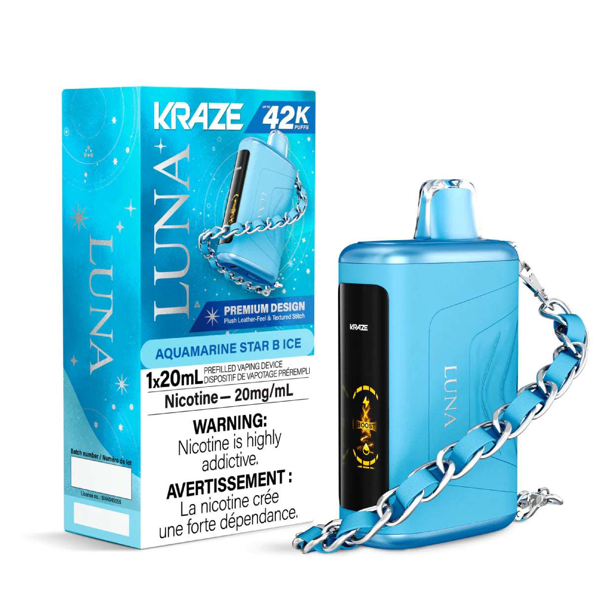 Kraze Luna 42k puffs (20mg Nicotine)